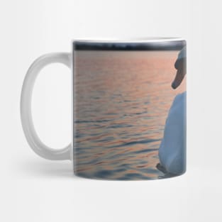 Sunset Swan Mug